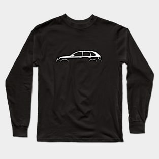Porsche Cayenne S (955) Silhouette Long Sleeve T-Shirt